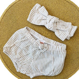 Striped Panty and bow