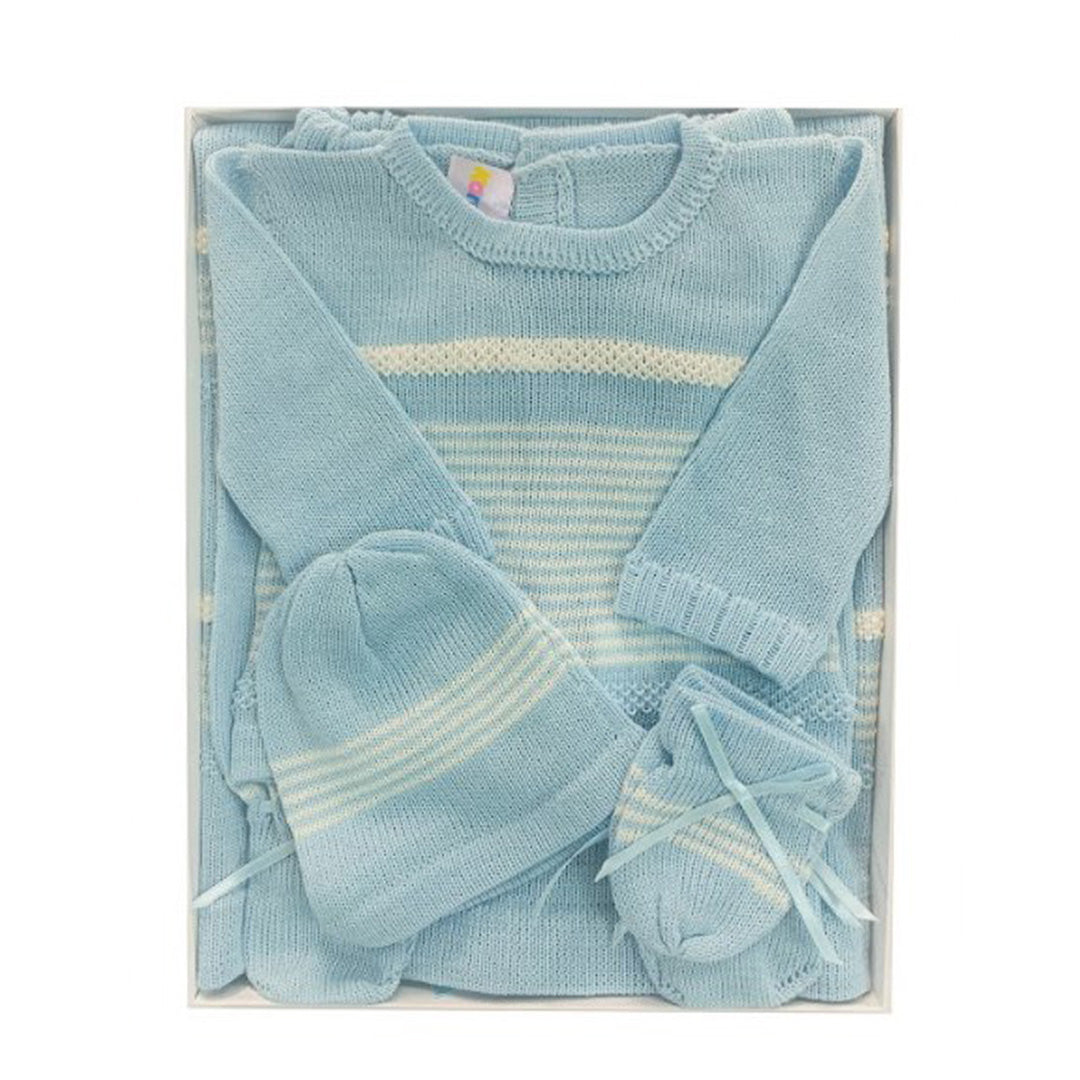★ Preemie Box Set Blue - Ivory